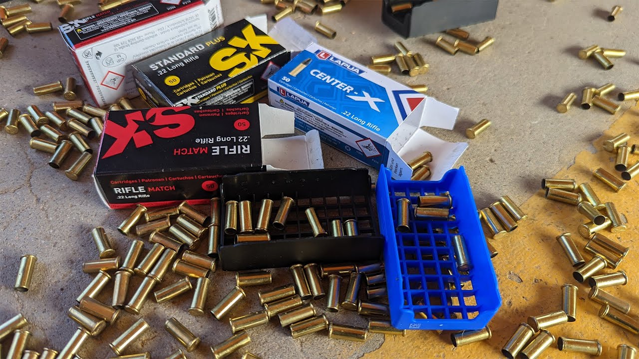 22LR Lot Testing (Ruger Precision Rimfire Rifle NRL22 Base Class Build Part 7)