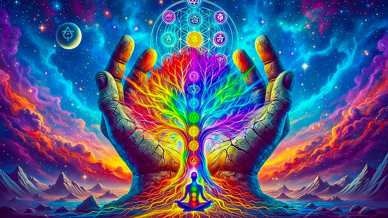 Удаляет всю негативную энергию | Исцеление и очищение чакр + Древо Жизни | Привлекает удачу