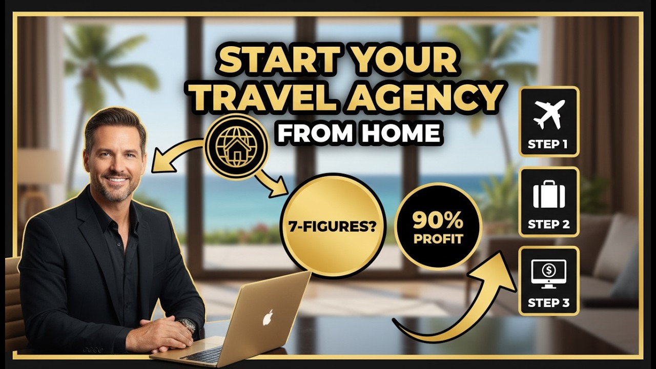 How to Start a Profitable Travel Agency From Home (Full Step-by-Step Guide)
