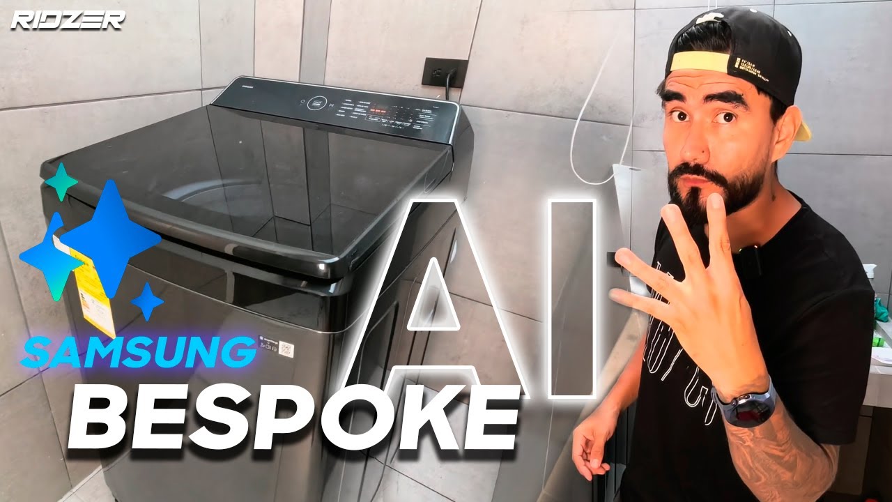 🚀 ¡La Samsung Bespoke WA80F19 con Inteligencia Artificial! 💡 | Lavadora que Piensa por Ti