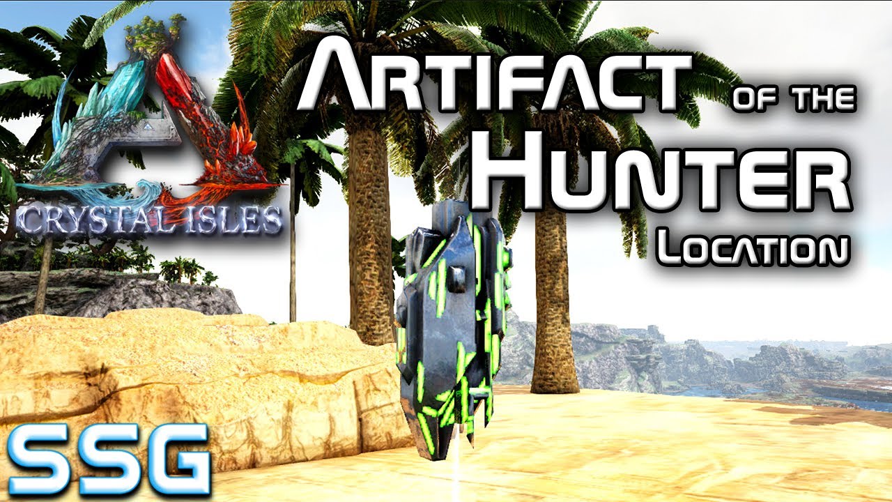 ARK Crystal Isles Artifact of the Hunter Location