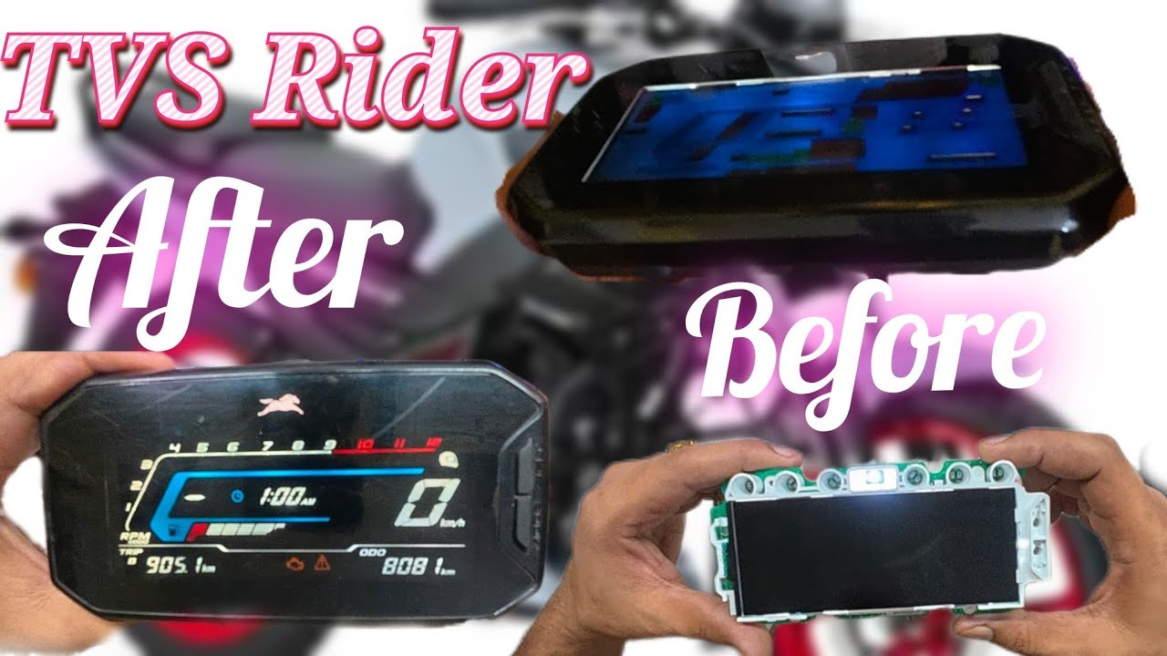 TVS Rider Meter Repair Full Video(Restoration)#tvs #bajaj #motercycle #speedometer #kawasaki #rider 