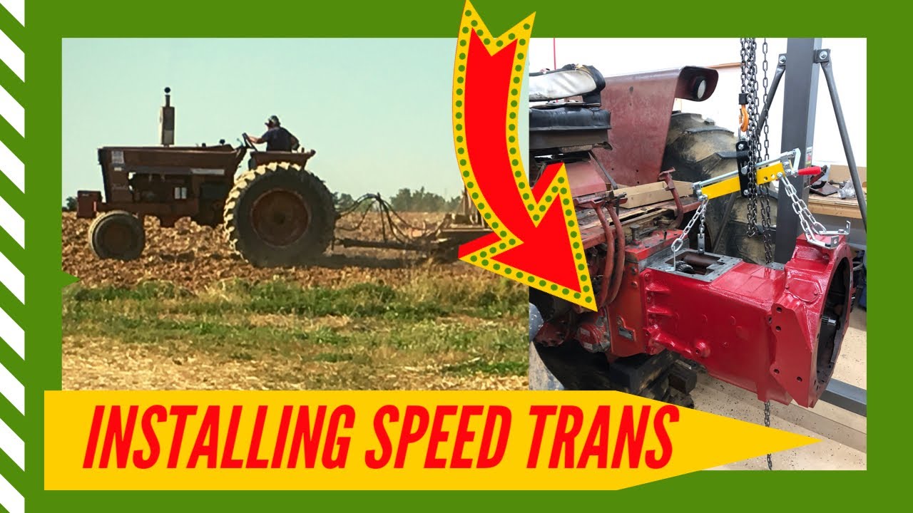 IH 1066 - Part 8 - Installing Speed Transmission - International 1066
