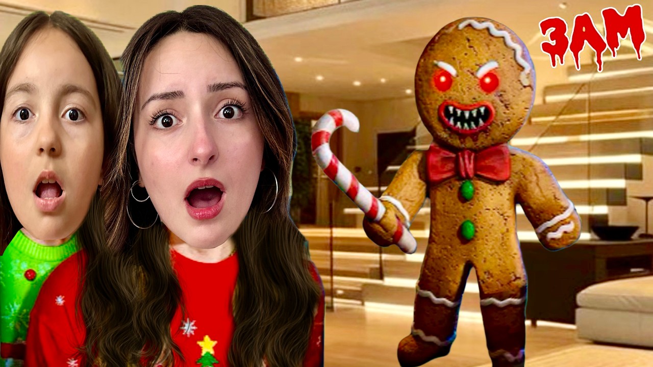 THE GINGERBREAD MAN CAME TO LIFE AT 3 AM
