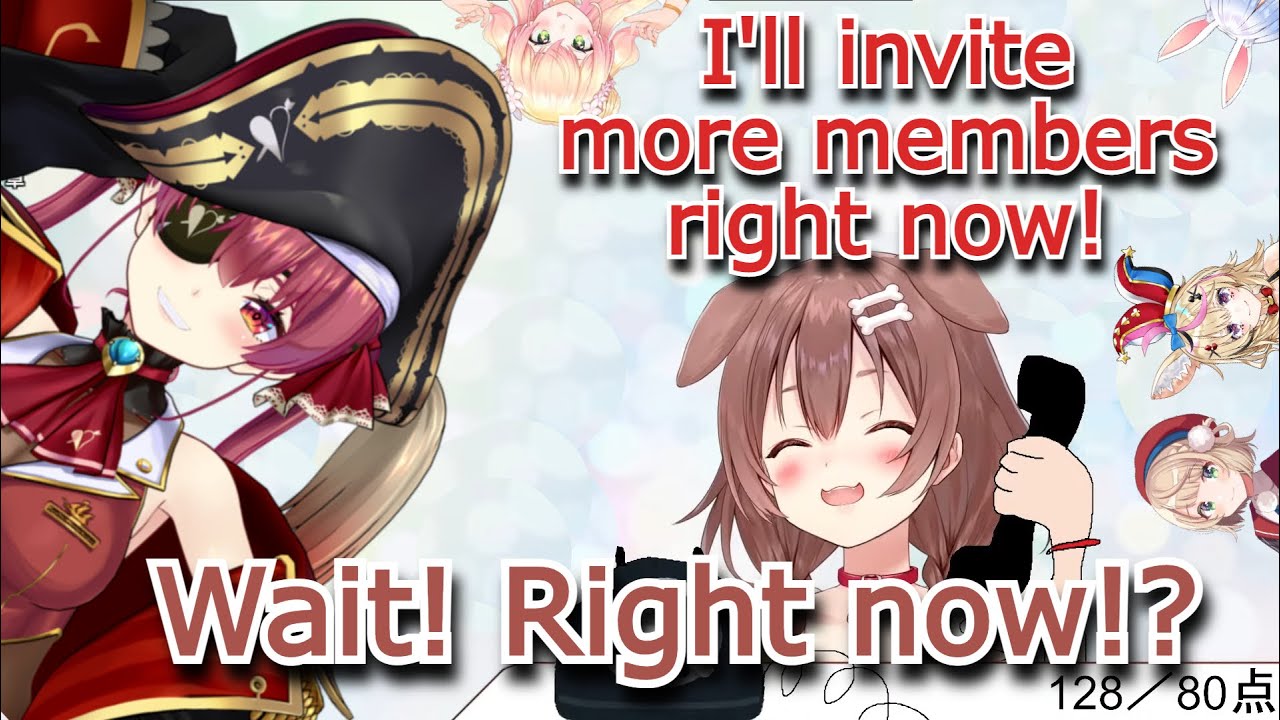 MVP Marine Encourages Korone to Chat With Members She Doesn't Interact With [Eng Sub/Hololive]