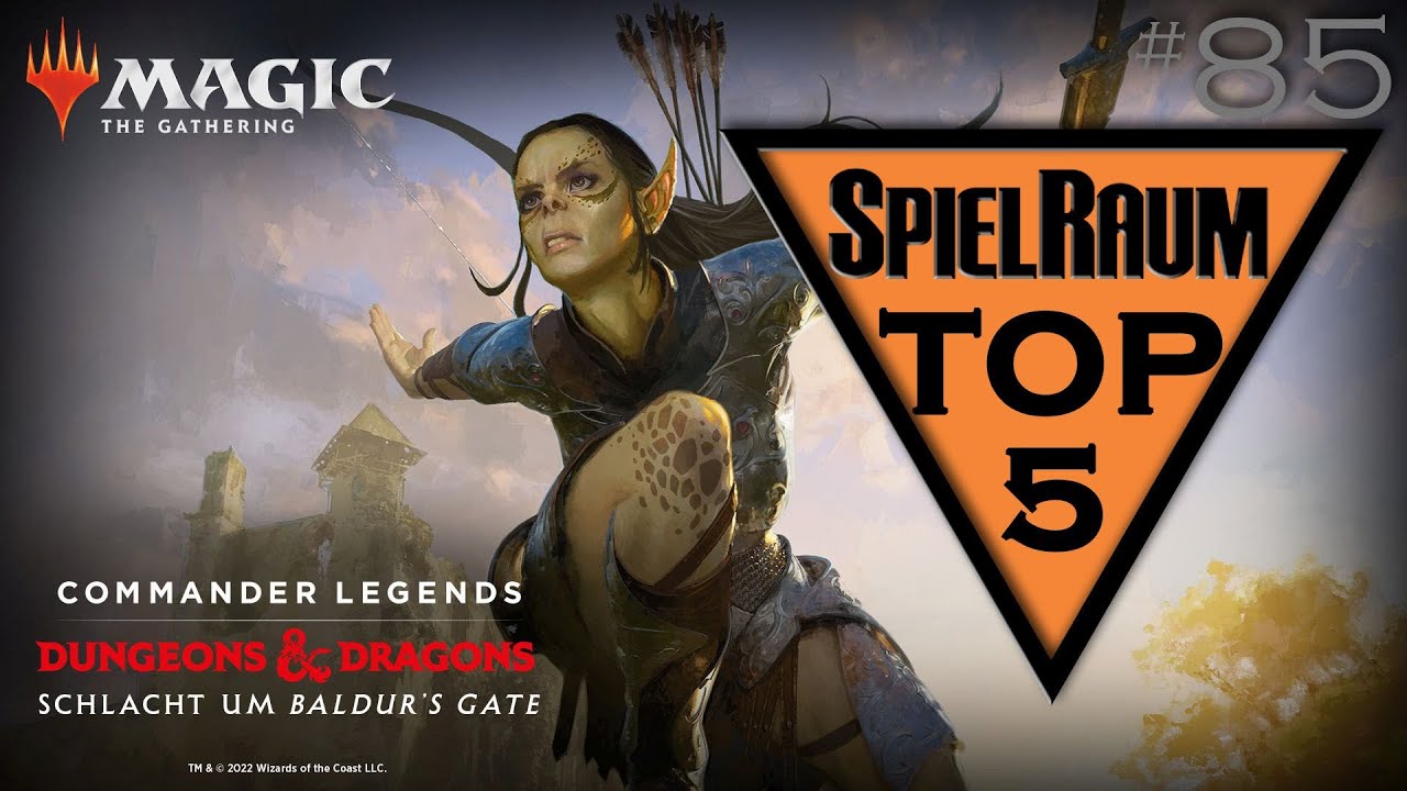 SpielRaum Top 5 - Commander Legends: Schlacht um Baldur's Gate Karten [Deutsch]