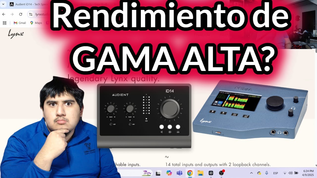 Una HUMILLACIÓN PÚBLICA Audient ID14 vs Lynx Mesa