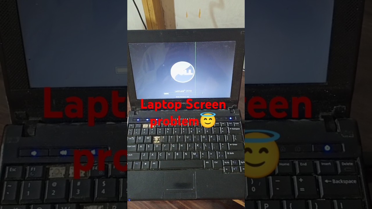 Laptop screen line problem#information #dell #laptop screen sa line kasa khatam kara#viralvideo #for