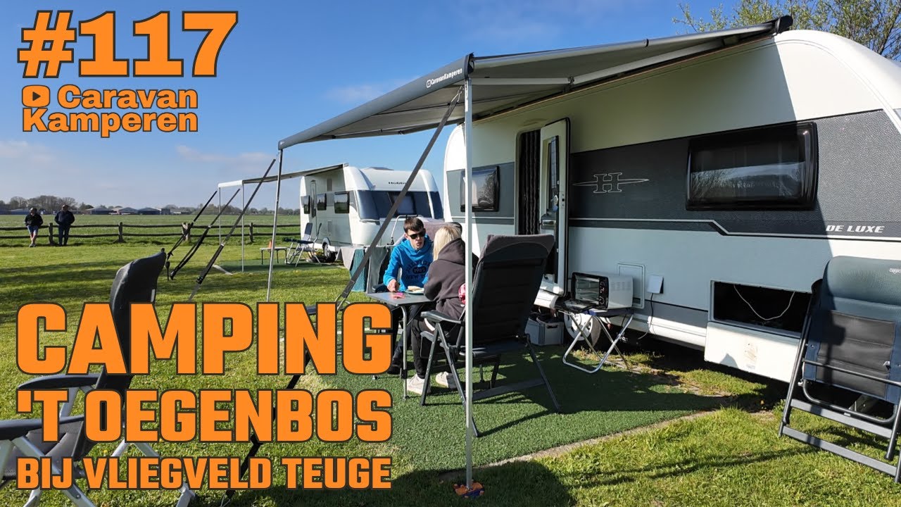#vlog117 Camping 't Oegenbos bij vliegveld Teuge tussen Deventer en Apeldoorn