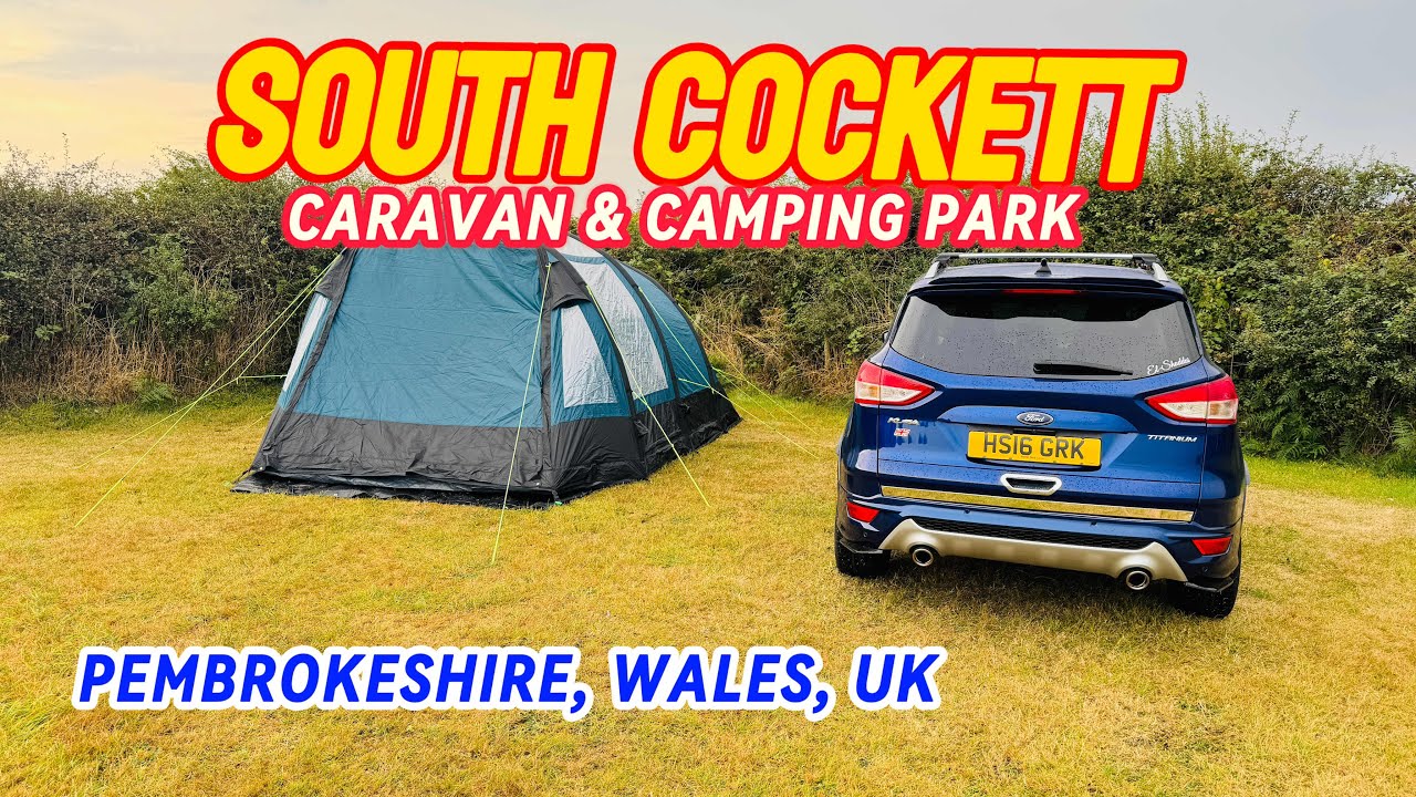 Camping | Trail Gidleigh AirTent | South Cockett Caravan & Camping Park | Pembrokeshire | Wales | UK