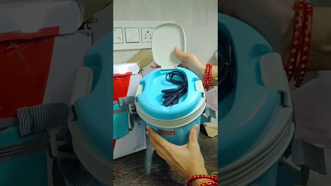 #Milton / electric lunch box / 4 sets /tiffin  box unboxing/ SUBSCRIBE