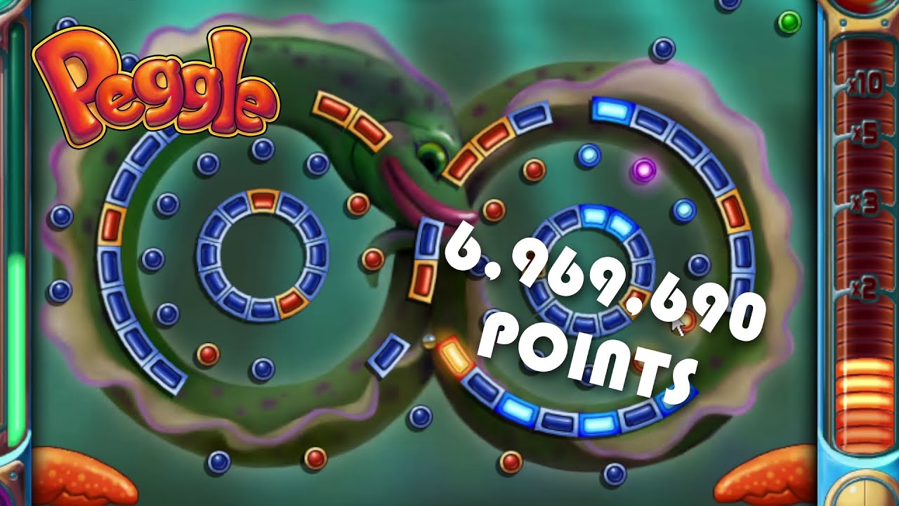 Peggle - How fast can I get 6,969,690 POINTS?