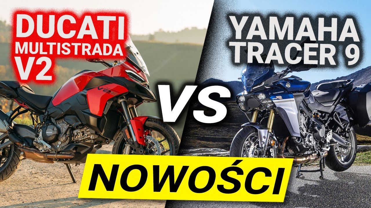 MOTO NOWOŚCI 2025 | Ducati Multistrada V2 / Yamaha Tracer 9 /Honda CB750 Hornet /Honda CB1000 Hornet