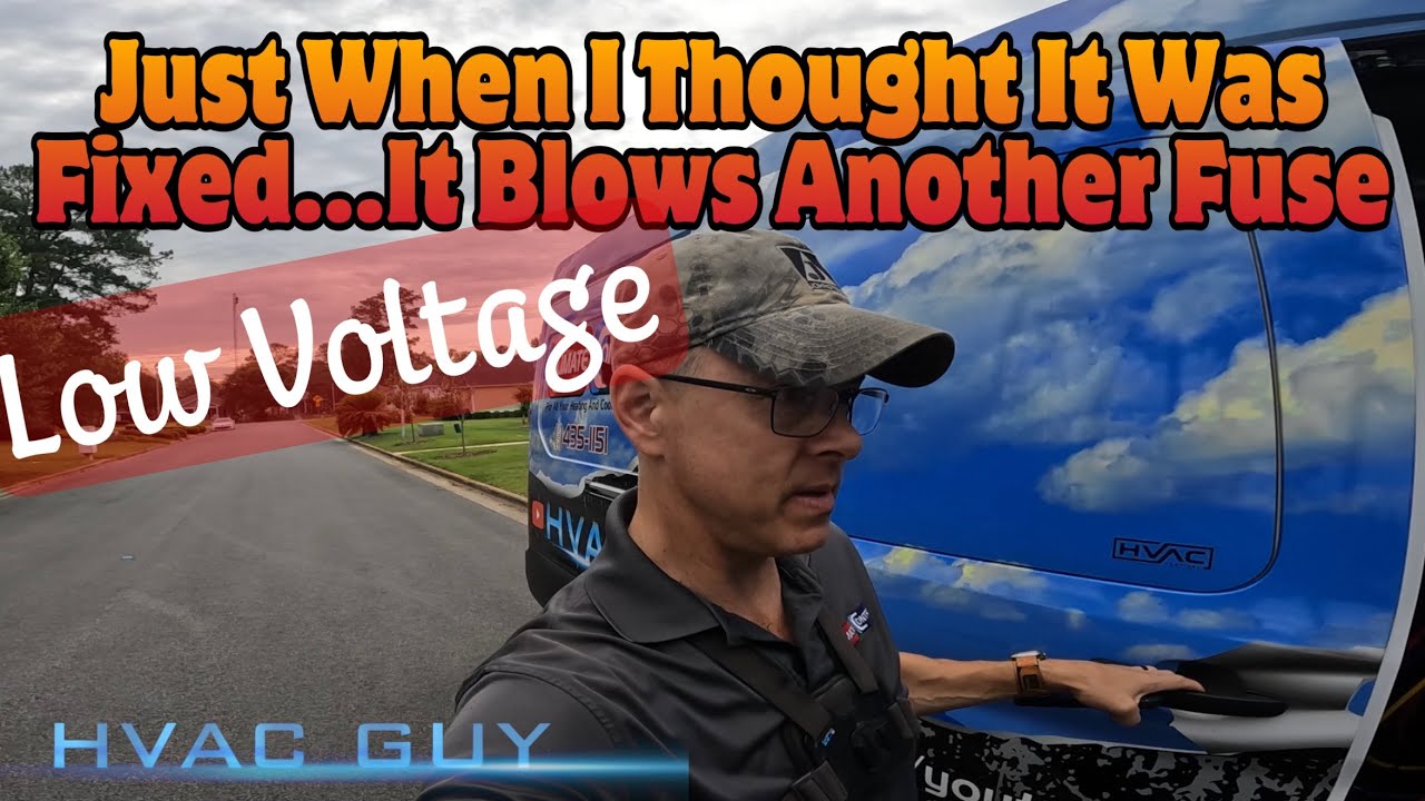 Intermittent Low Voltage Problems Found And Fixed! #hvacguy #hvaclife