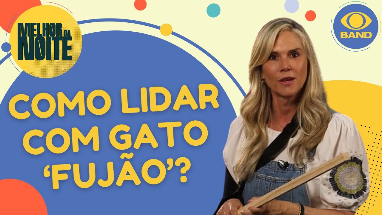 Miss&atilde;o imposs&iacute;vel no Invas&atilde;o Pet: Manu Karsten tenta adestrar gato fuj&atilde;o