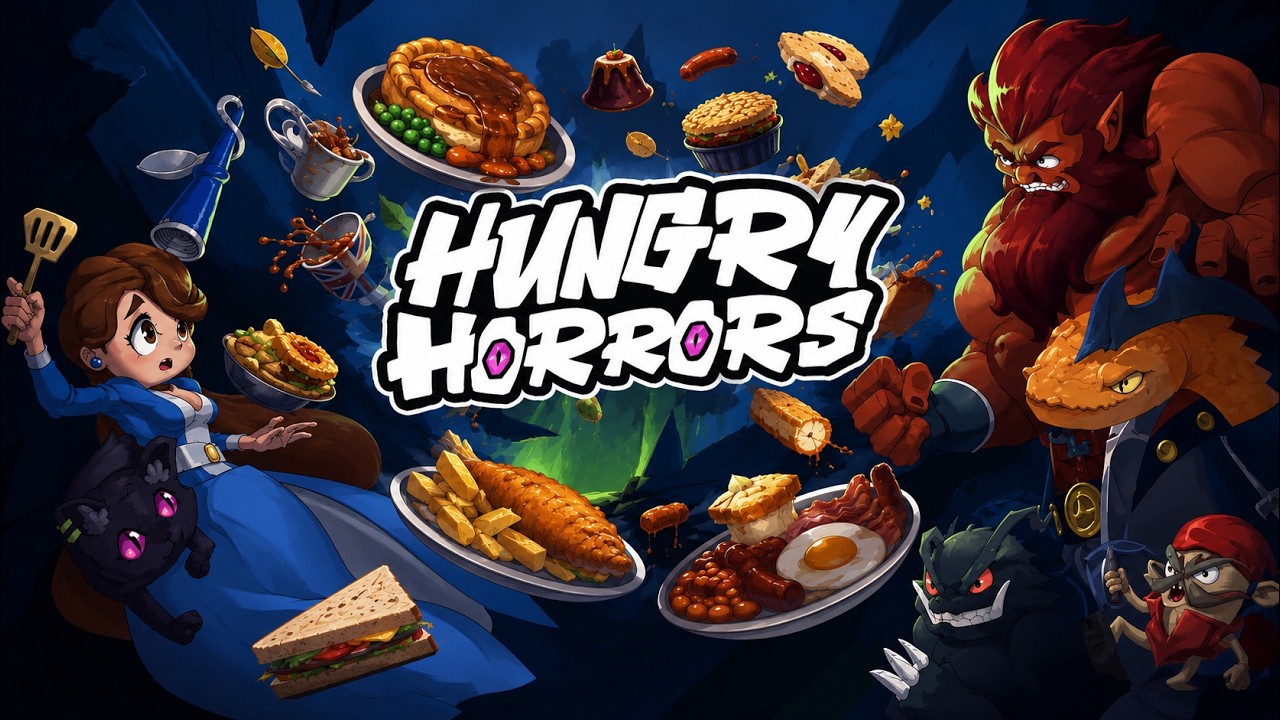 HUNGRY HORRORS (2026) - GAMEPLAY PC FULL HD 1920x1080 ratio 16:9