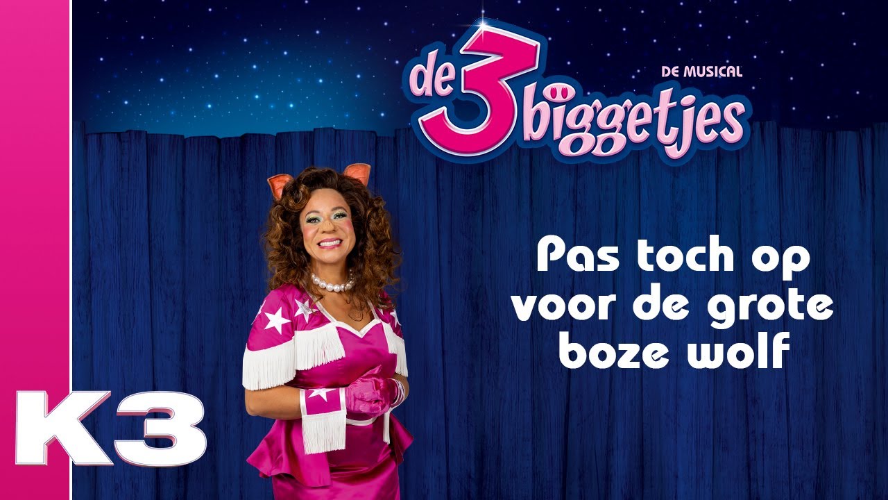 De 3 Biggetjes lyrics: Pas toch op voor de grote boze wolf