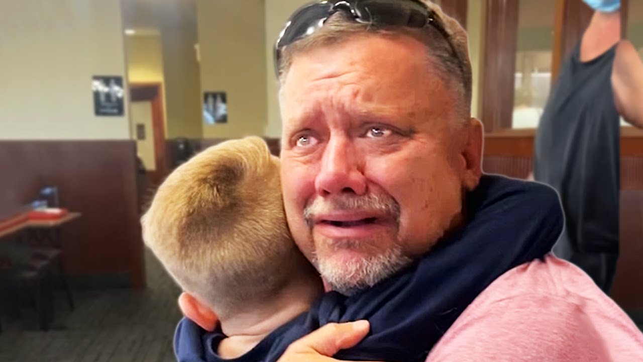 Tear Jerking Grandson Covid Reunion