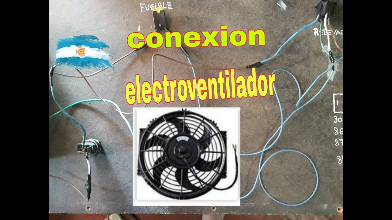 #MECANICA EZEQUIEL#como conectar un electro ventilador🚘🇦🇷
