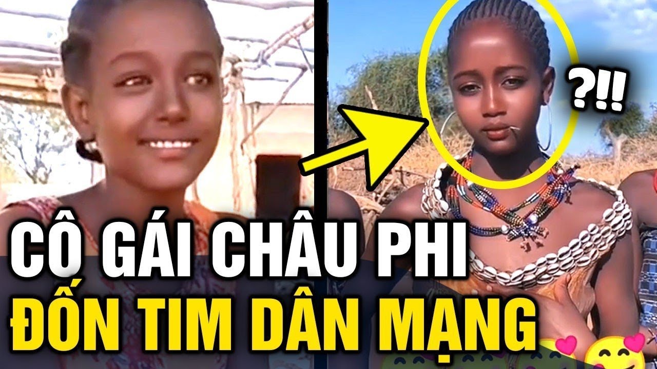 Xuất hiện 'C&Ocirc; G&Aacute;I CH&Acirc;U PHI' đốn tim d&acirc;n mạng v&igrave; vẻ đẹp 'H&Uacute;T HỒN' | Tin 3 Ph&uacute;t