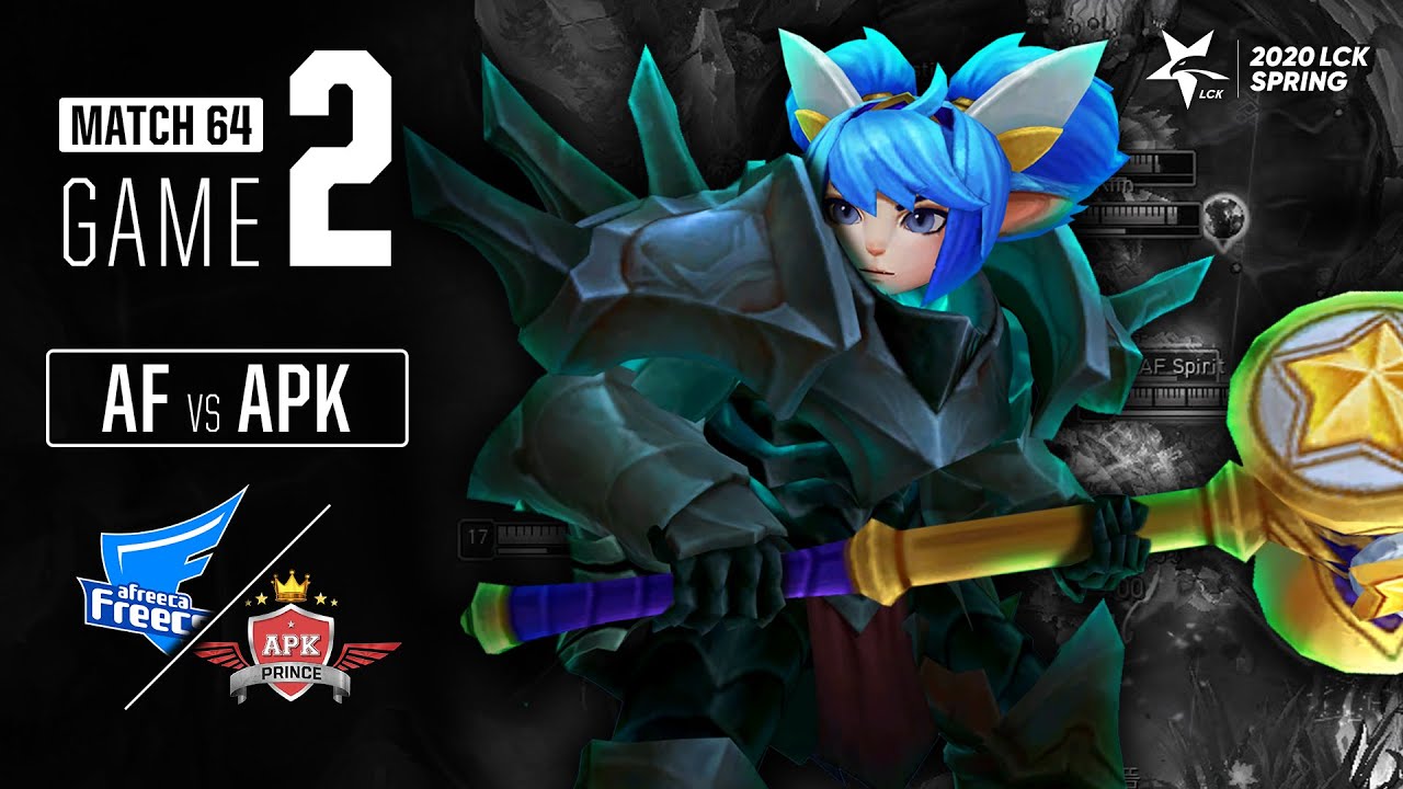삐뽀 : 망치의 신 | 아프리카 vs APK H/L 04.02 | 2020 LCK 스프링