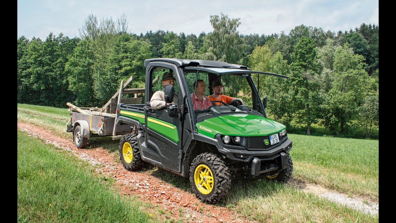 John Deer Gator XUV865M – so schlägt sich das Cross-Over-Nutzfahrzeug im Jagdrevier