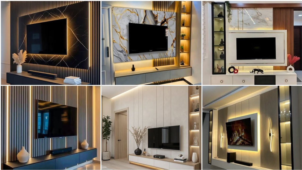 Top 25 Stylish TV Unit Design Ideas | luxury  Living Room Design 