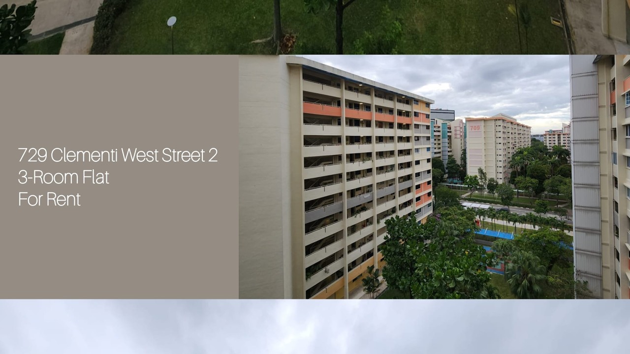 729 Clementi West Street 2 | 3-Room Flat | For Rent