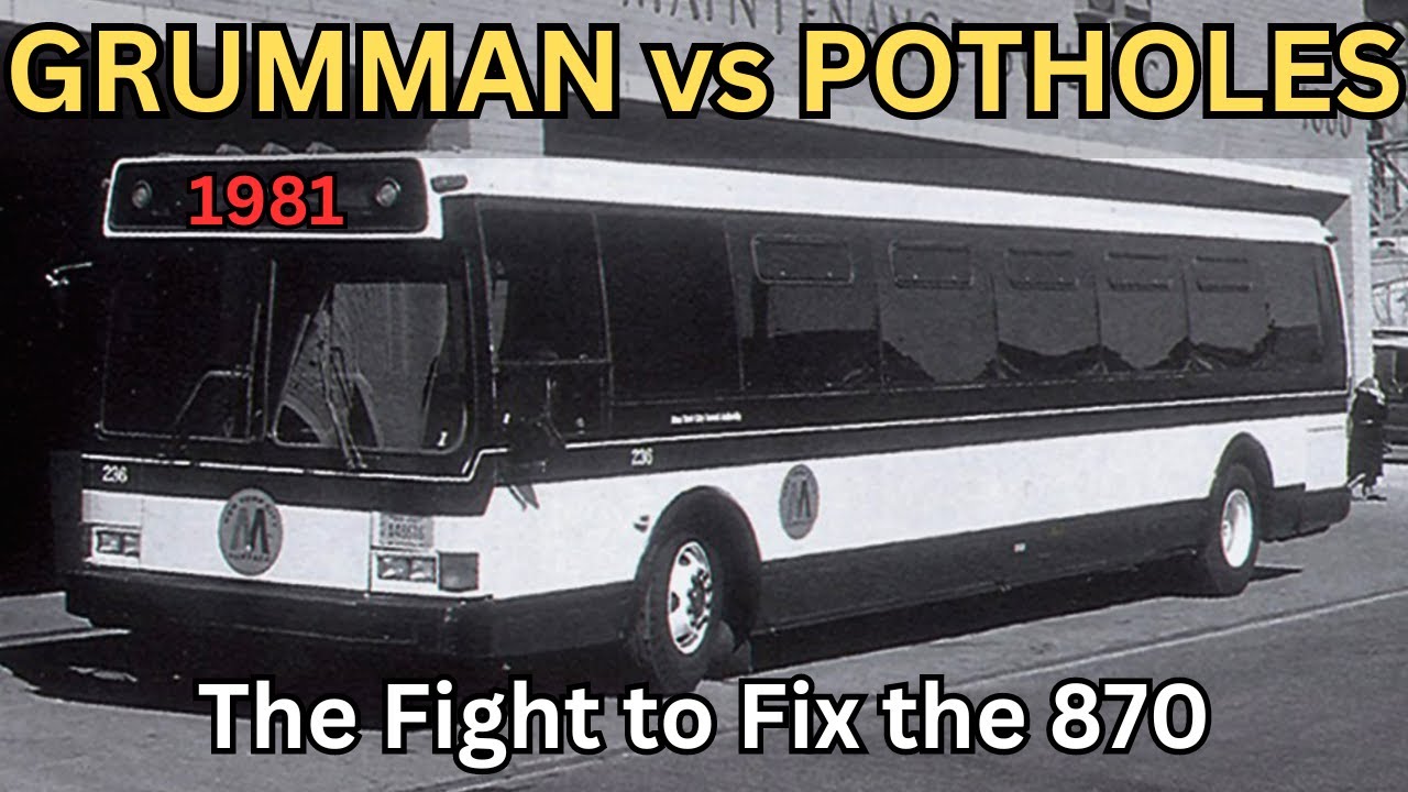 Grumman vs. NYC Potholes: The Fight to Fix the Flxible 870 Bus [History of Buses]