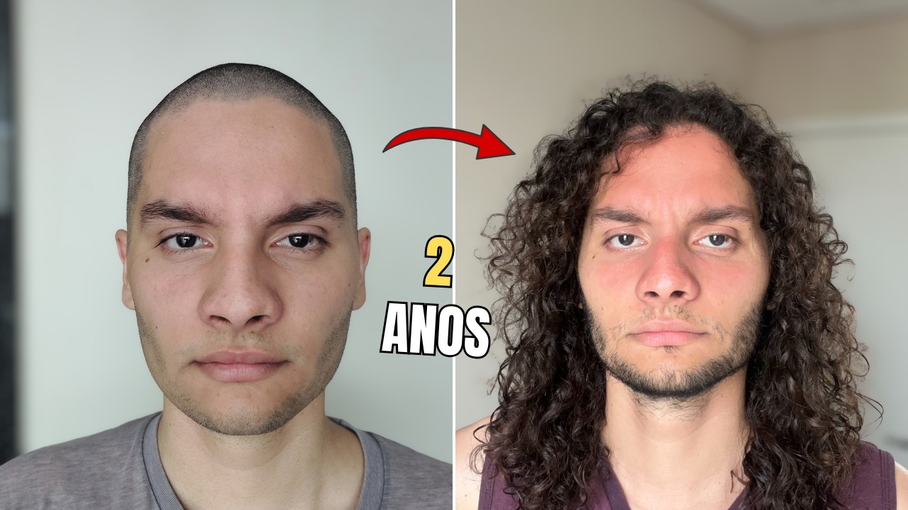 2 ANOS DEIXANDO O CABELO CRESCER
