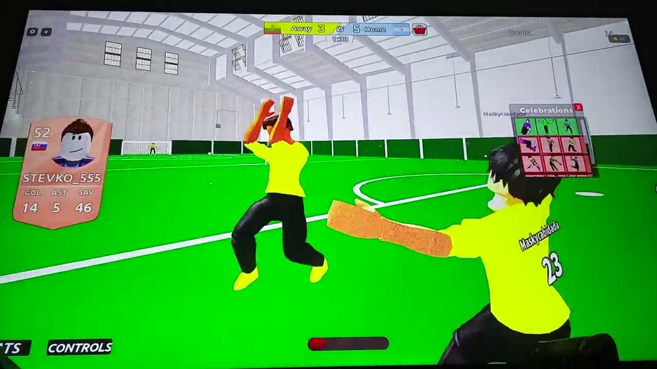 Realistic Soccer ⚽ dal som 3 góly z architektom čipmanom
