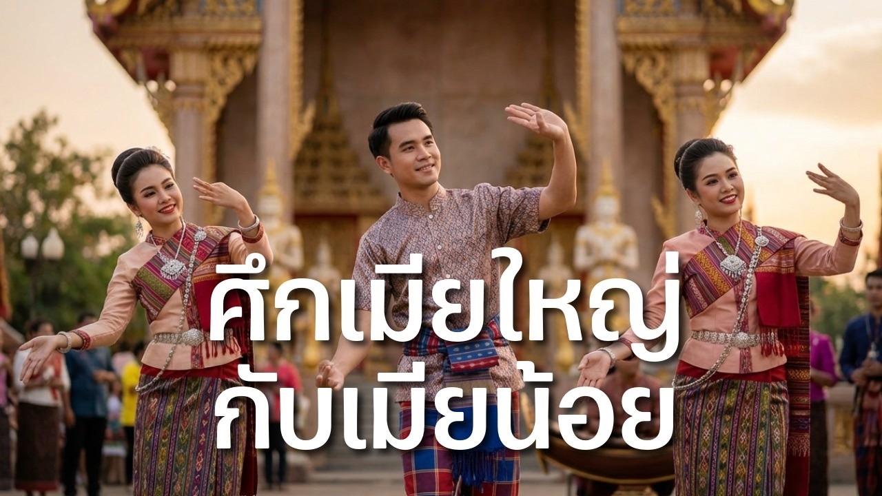 ศึกเมียใหญ่กับเมียน้อย (Battle of the Wives) #music #thailand #laos
