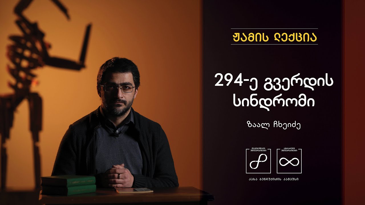 Ზაალ ჩხეიძე: 294-ე გვერდის სინდრომი