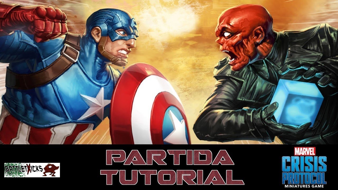Marvel Crisis Protocol: Partida Tutorial