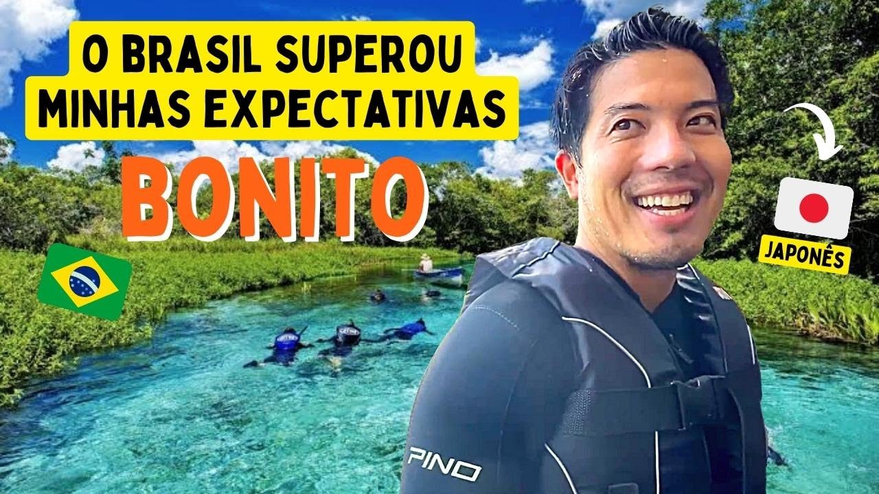 Primeira vez de um japonês em Bonito, MS