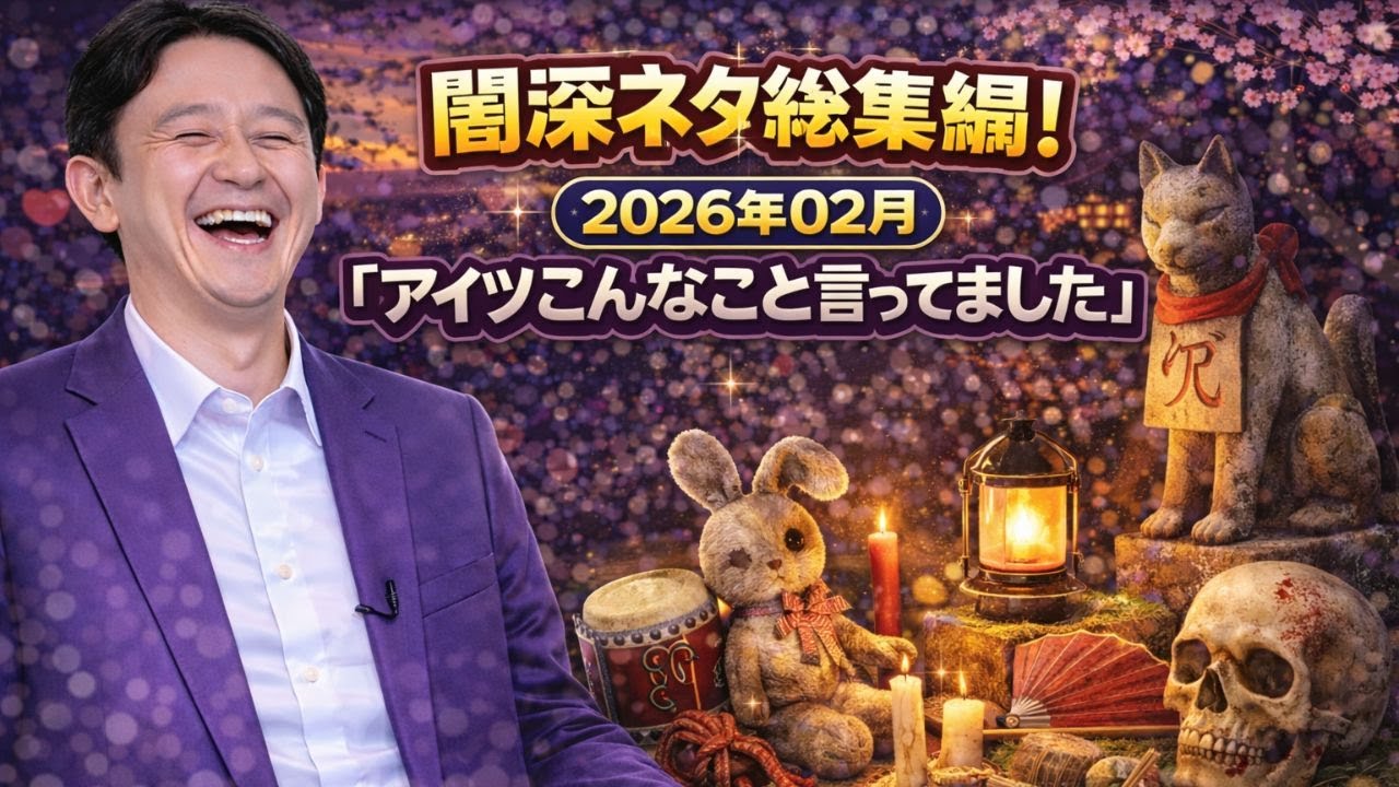 闇深ネタ総集編！2026年02月“アイツこんなこと言ってました”特集