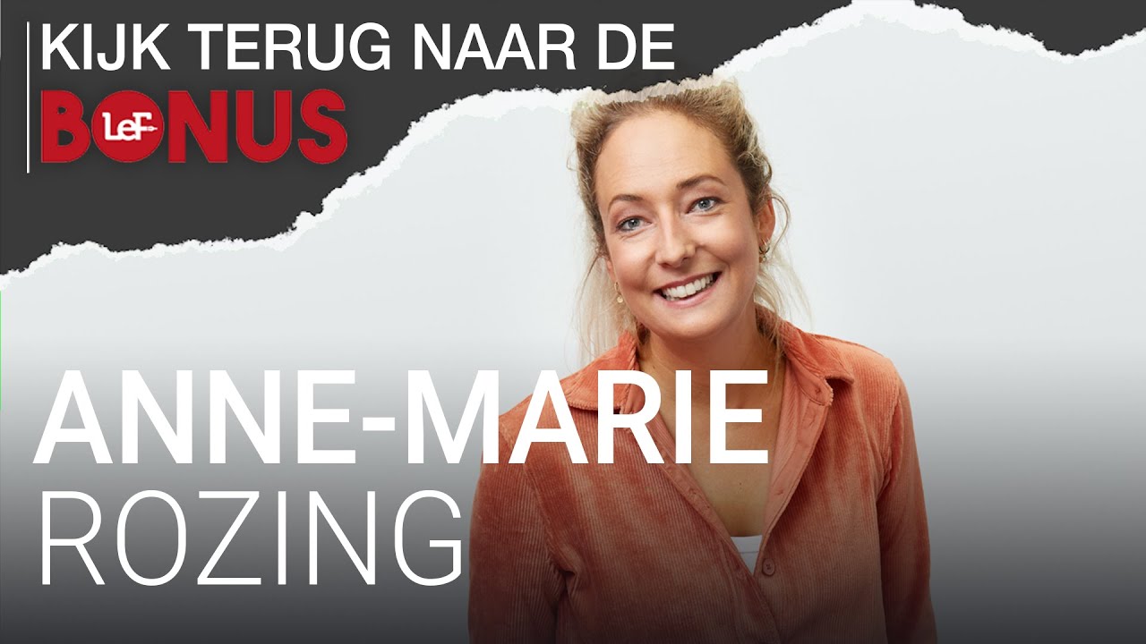 Anne-Marie Rozing te gast bij LEFSVJ | Het Bonusprogramma
