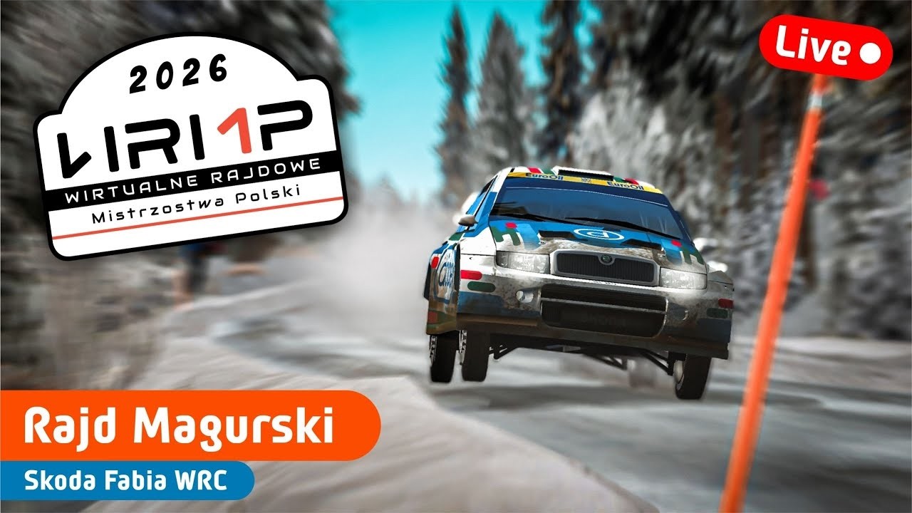 Richard Burns Rally – WRMP Rajd Magurski | Skoda Fabia WRC 2006 | Mateusz Jabłoński | Leg 1 | Live