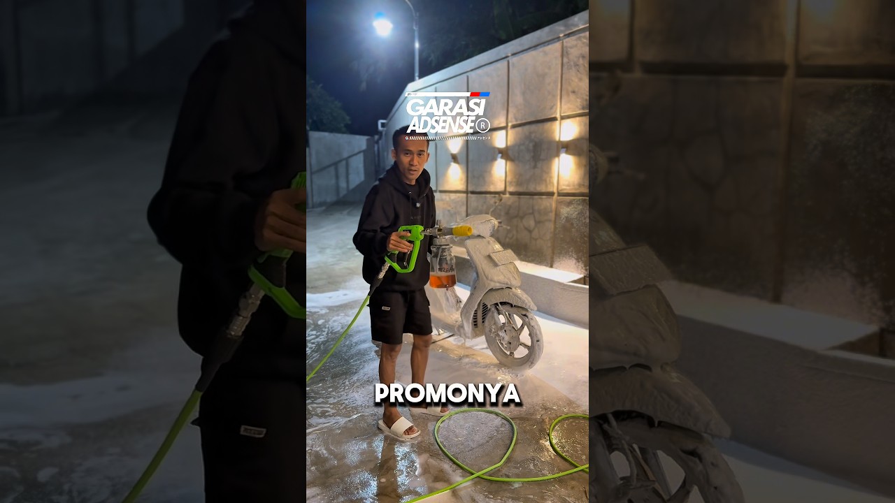 CUCI SALJU!! NYOBAIN FOAM LANCE TERBARU GEN 5.0 AGAR BISA CUCI SALJU TEBAL, COCOK UNTUK JET CLEANER