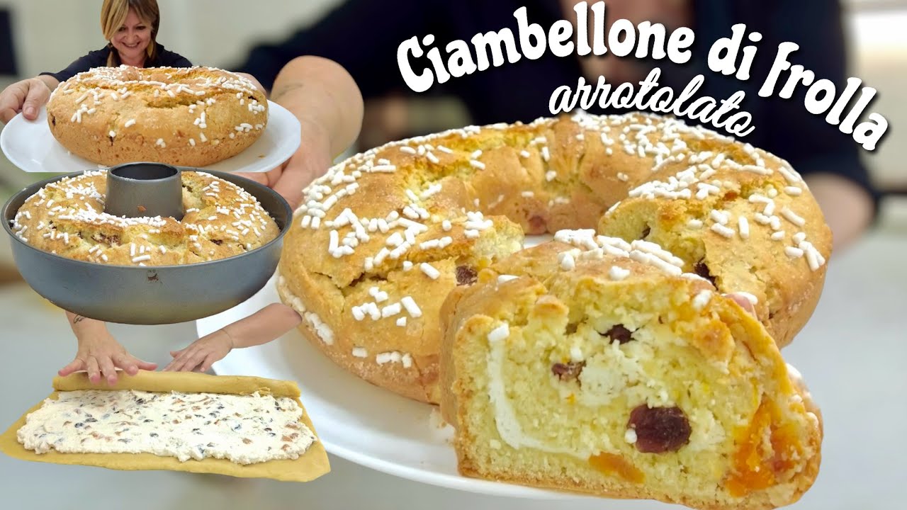 Пончик из песочного теста С НАЧИНКОЙ АПЕЛЬСИНА 🍊