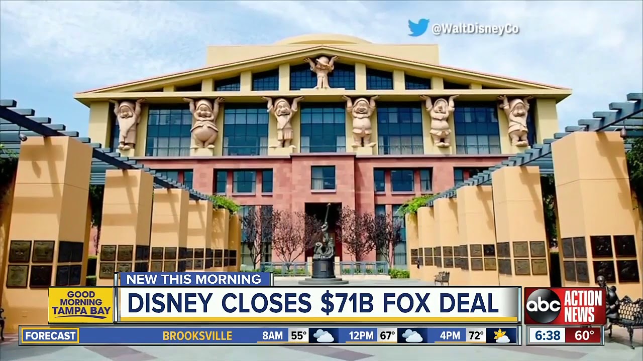 Disney closes $71B Fox deal