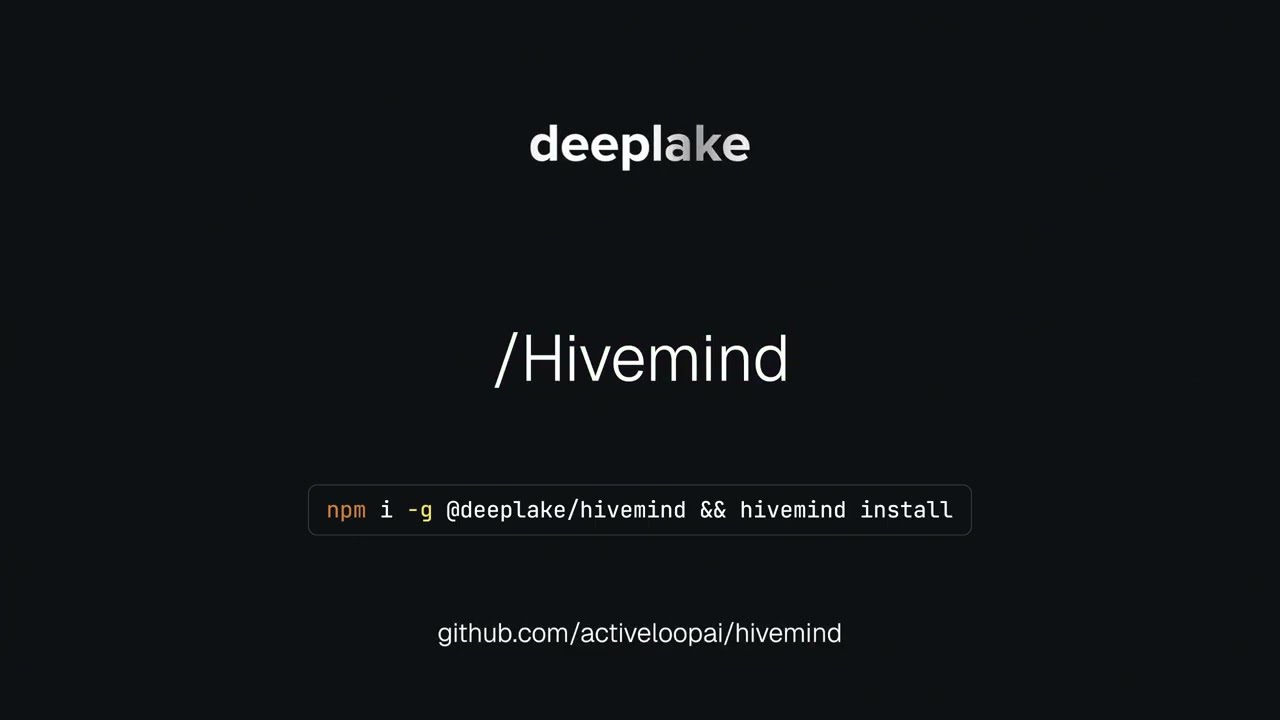 Continual learning for every coding agent on your team | Hivemind