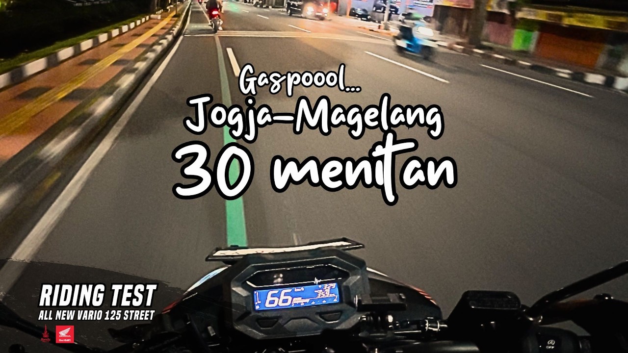 VARIO 125 NGOS NGOSAN KEJAR STYLO 160 | RIDING TEST VARIO 125 STREET