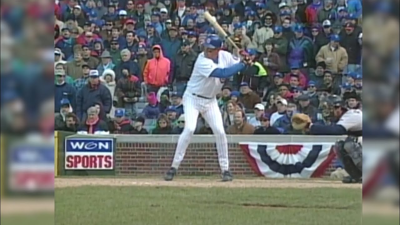 1996 MLB: San Diego Padres at Chicago Cubs - WGN-TV, 4/1/1996 - PART 1