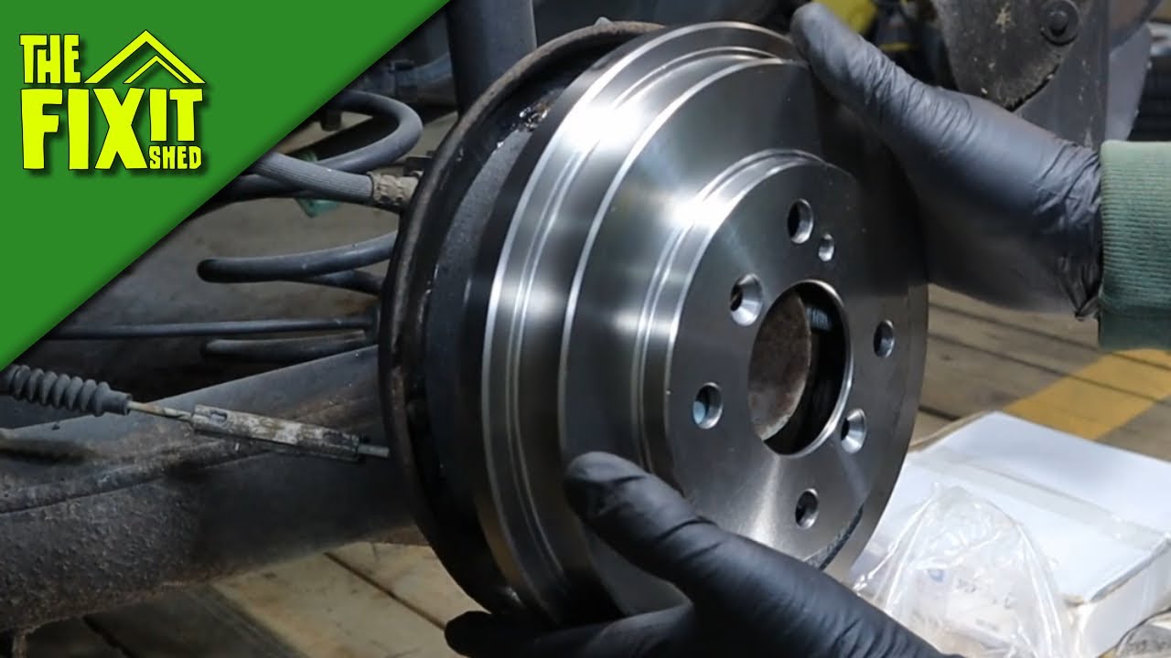 Installing New Rear Brakes (Shoes, Drums and Hardware) On My 2011 Ford Fiesta  | The Fixit Shed