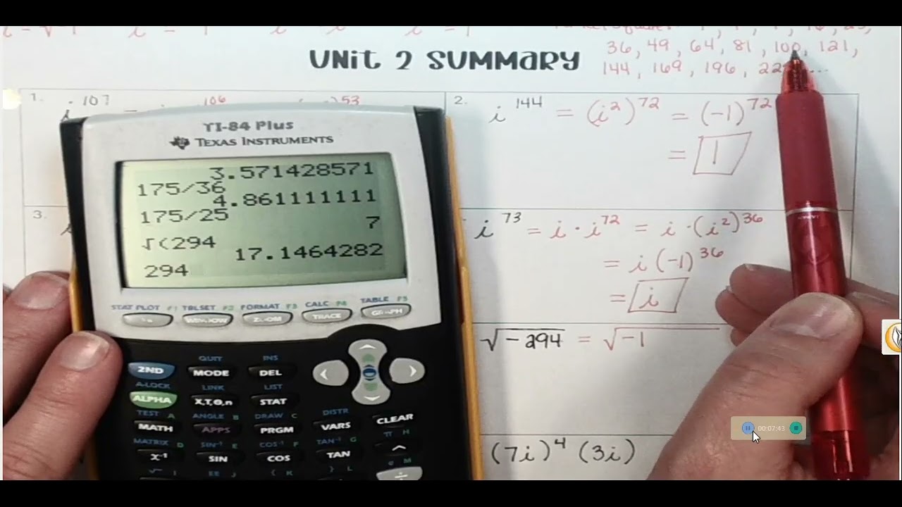 2.5 Unit 2 Summary