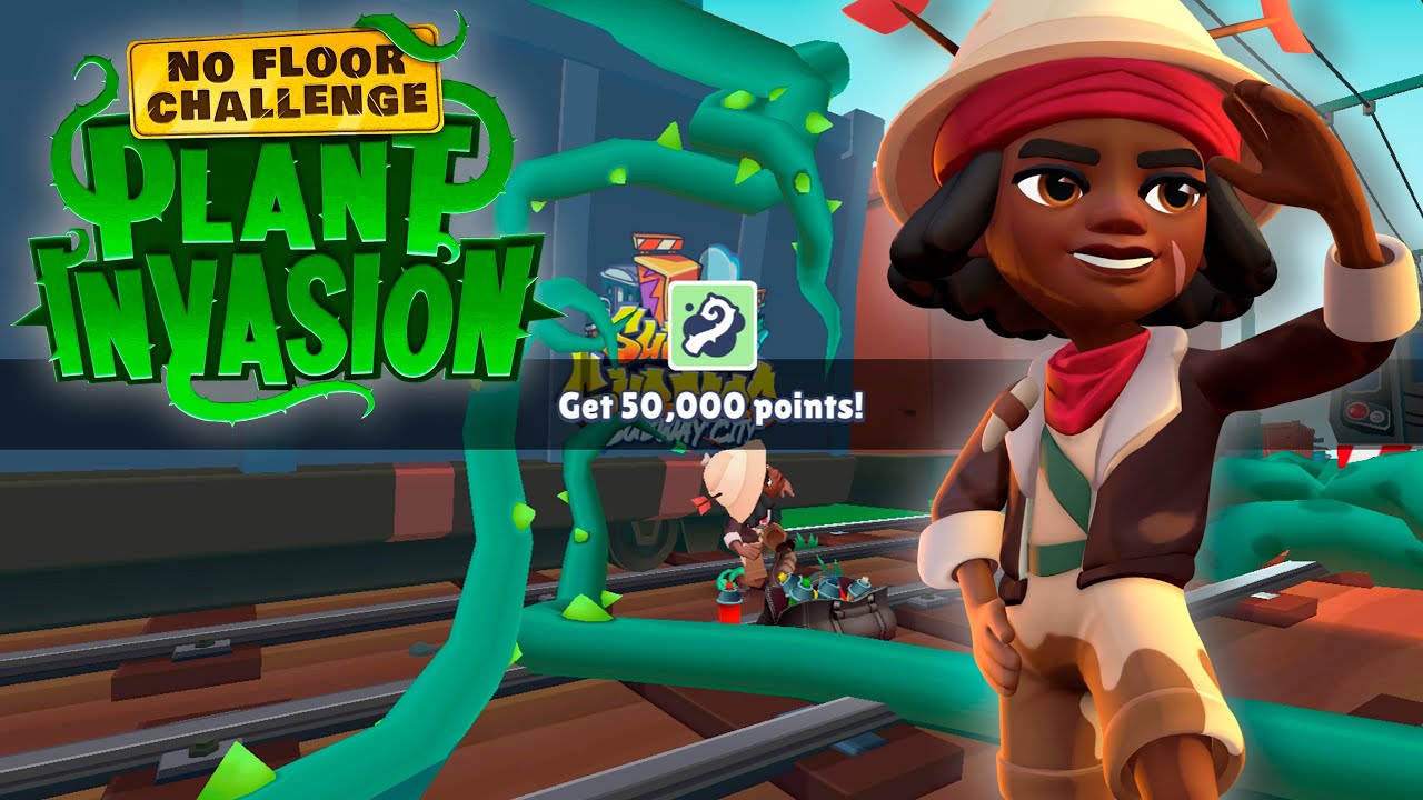 NEW Plant Invasion - No Floor Challenge! Subway Surfers 2024