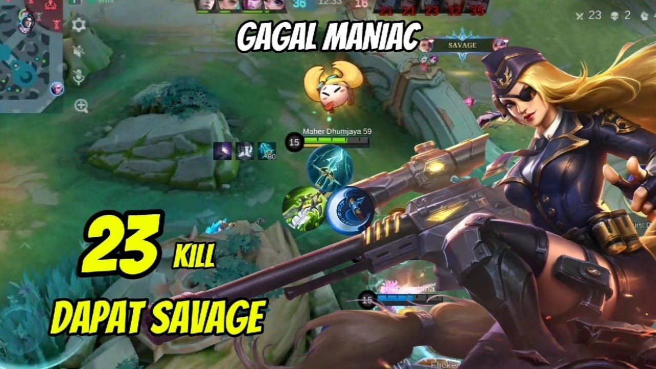 Lesley savage gameplay !! || Build terbaru 2025 