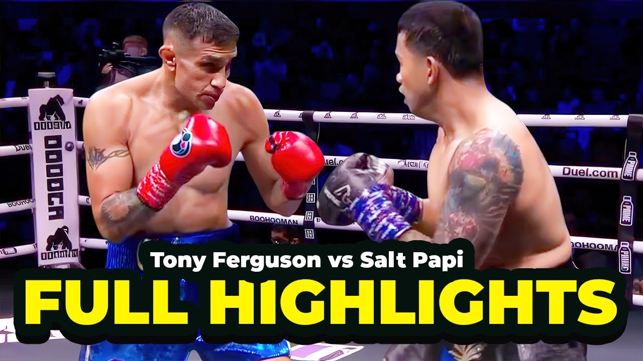 EARLY STOPPAGE?! Tony Ferguson Vs Salt Papi Misfits X Series 22 (FULL HIGHLIGHTS)