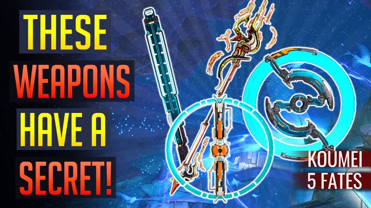 THESE WEAPONS HAVE A SECRET! (Read Pinned) | Koumei & The 5 Fates